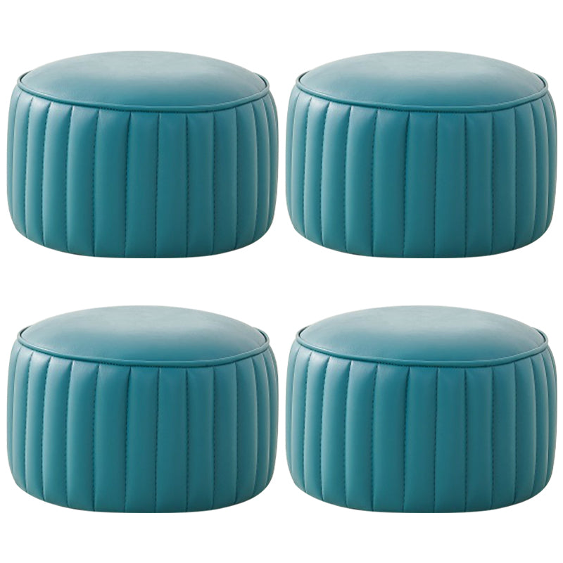 Pouf contemporain résistant à l'eau