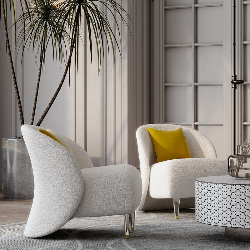 Canapé moderne blanc pour salon