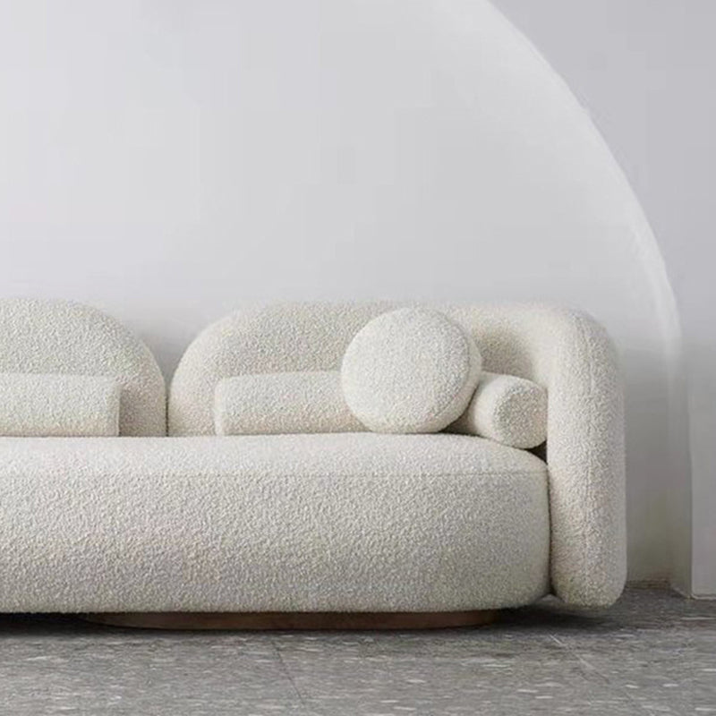 Canapé moderne blanc pour salon