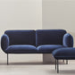 1/2-Seater Modern Minimalist Sofa Square Arm Loveseat - 30.7" D Clearhalo 'furn' 'furn_sofas' 'Furniture' 'Living Room Furniture' 'Sofa' 'sofas' 5871910