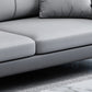 Stain-Resistant Sectionals 4-Seater Faux Leathe Sectionals with Storage