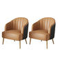 nordic Arms Included Gold Base Basic Four Leg Accent Armchair