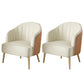 nordic Arms Included Gold Base Basic Four Leg Accent Armchair