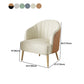 nordic Arms Included Gold Base Basic Four Leg Accent Armchair