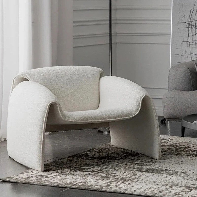 28.35 "brede Scandinavische stijl Single Sofa stoel fluwelen tankstoel