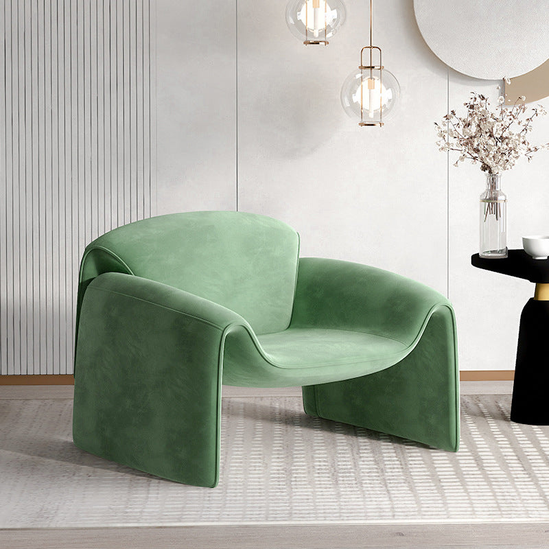 28.35 "brede Scandinavische stijl Single Sofa stoel fluwelen tankstoel