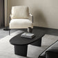 Modern Black Solid Wood Coffee Table with Wooden Base Bunching Tables Clearhalo 'Coffee & Accent Tables' 'Coffee Tables' 'coffee_tables' 'furn' 'furn_coffee_tables' 'Furniture' 'Living Room Furniture' 5872364