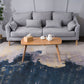 Contemporary Style Coffee Cocktail Table 4 Legs Solid Wood Coffee Table Clearhalo 'Coffee & Accent Tables' 'Coffee Tables' 'coffee_tables' 'furn' 'furn_coffee_tables' 'Furniture' 'Living Room Furniture' 5872422