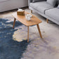 Contemporary Style Coffee Cocktail Table 4 Legs Solid Wood Coffee Table Clearhalo 'Coffee & Accent Tables' 'Coffee Tables' 'coffee_tables' 'furn' 'furn_coffee_tables' 'Furniture' 'Living Room Furniture' 5872423