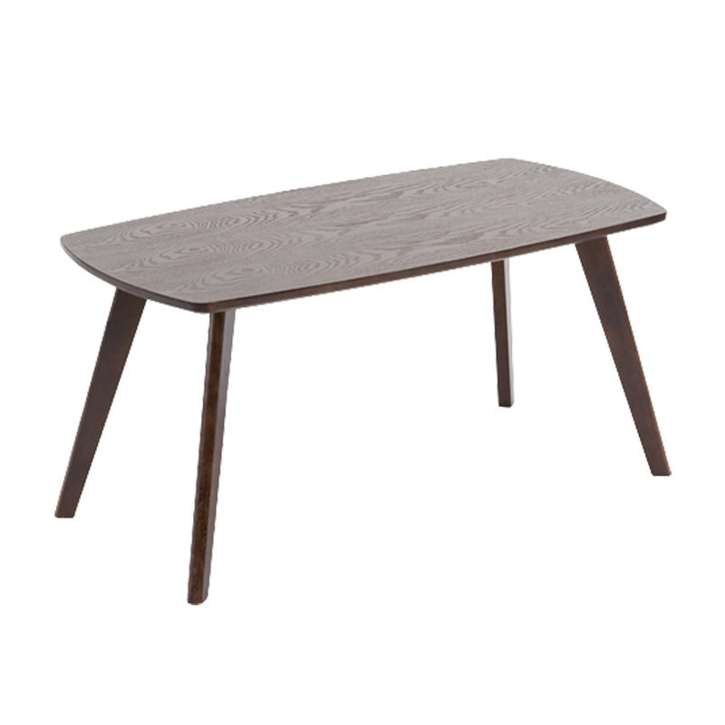 Contemporary Style Coffee Cocktail Table 4 Legs Solid Wood Coffee Table Clearhalo 'Coffee & Accent Tables' 'Coffee Tables' 'coffee_tables' 'furn' 'furn_coffee_tables' 'Furniture' 'Living Room Furniture' 5872424