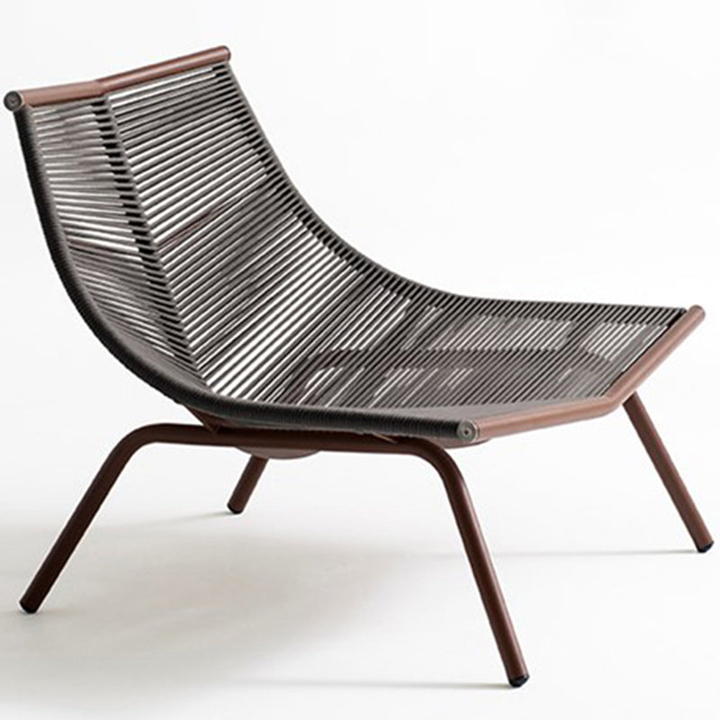 Modern Style Rocking Chair Metal Frame Wicker Spindle Rocker Chair with Light Legs Clearhalo 'Chairs & Seating' 'furn' 'furn_rocking_chairs' 'Furniture' 'Living Room Furniture' 'Rocking Chairs' 'rocking_chairs' 5872749
