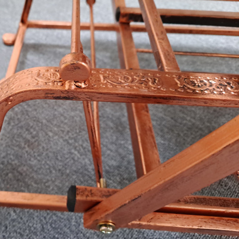 Modern Rattan Chair Solid Color Rocker Chair with Metal Legs Clearhalo 'Chairs & Seating' 'furn' 'furn_rocking_chairs' 'Furniture' 'Living Room Furniture' 'Rocking Chairs' 'rocking_chairs' 5873045