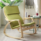 Fabric Rocking Chair Plain Wood Frame Removable Cushions Contemporary Rocking Chair Green Clearhalo 'Chairs & Seating' 'furn' 'furn_rocking_chairs' 'Furniture' 'Living Room Furniture' 'Rocking Chairs' 'rocking_chairs' 5873858