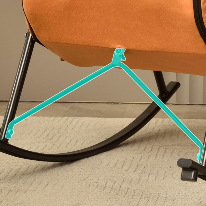 Sedia a poltrona imbottita sedia a bordo reclinabile.