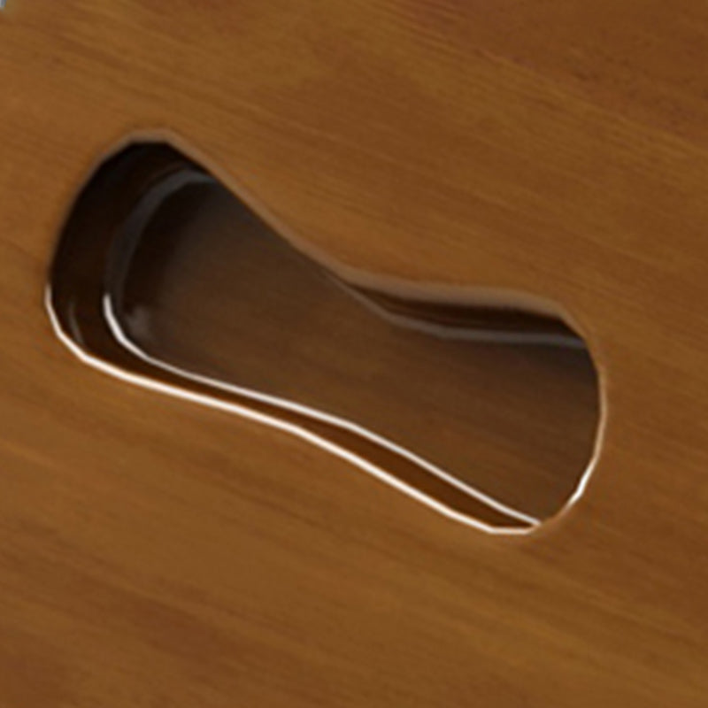 Modern Rectangle Accent Cabinet Wood Grooves Side Cabinet with Drawer Clearhalo 'Cabinets & Chests' 'cabinets_chests' 'furn' 'furn_cabinets_chests' 'Furniture' 'Living Room Furniture' 5873995