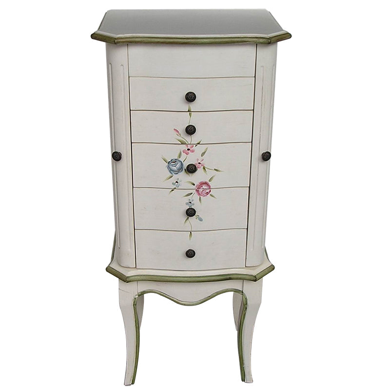 Mid-Century Modern Chest Wood Knobs Handcrafted Side Cabinet with Drawer Clearhalo 'Cabinets & Chests' 'cabinets_chests' 'furn' 'furn_cabinets_chests' 'Furniture' 'Living Room Furniture' 5874030