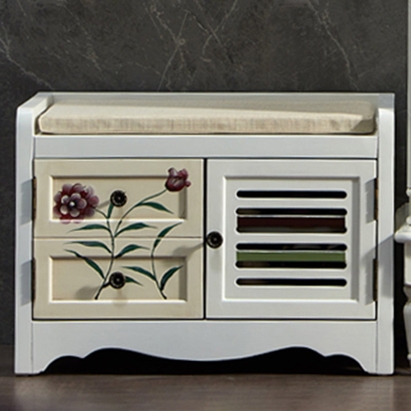 Mid-Century Modern Chest Wood Handcrafted Side Cabinet With Doors