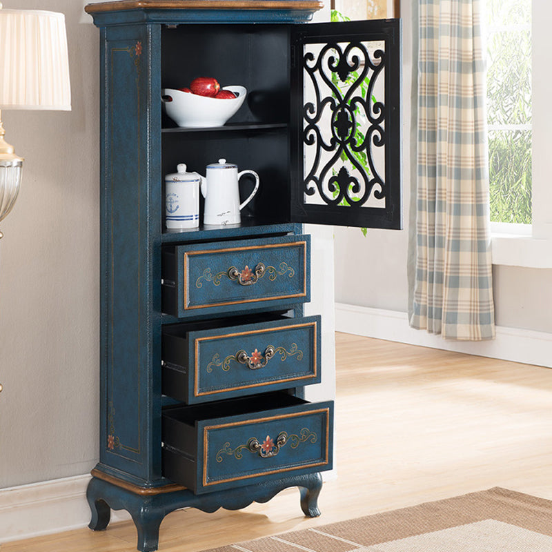 Moderno rettangolo del torace della staffa in legno gambe mobile laterale con porte