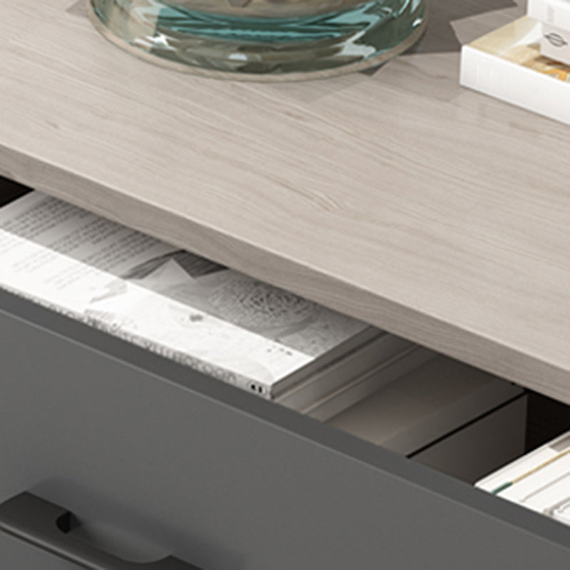 15,75 "breite Holzkiste, Rechteckakzentkiste mit Schubladen