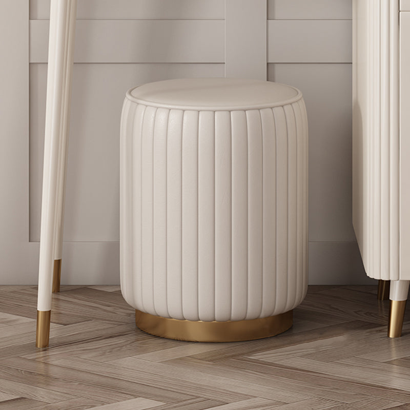 Slate Top Vanity Dressing Table Set Glam Beige Makeup Counter with Drawer Clearhalo 'Bedroom Furniture' 'furn' 'furn_makeup_vanities' 'Furniture' 'Makeup Vanities' 'makeup_vanities' 5874301