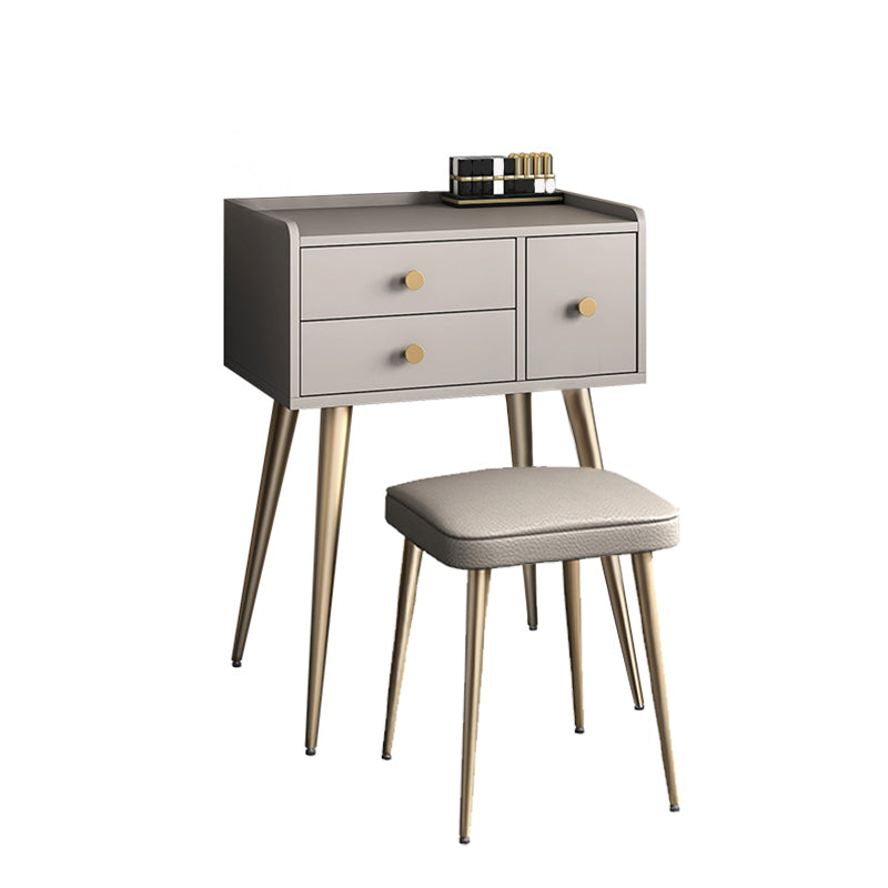 Tavolo da trucco di vanità contemporaneo 3 tavolo da toeletta da toeletta per cassetti