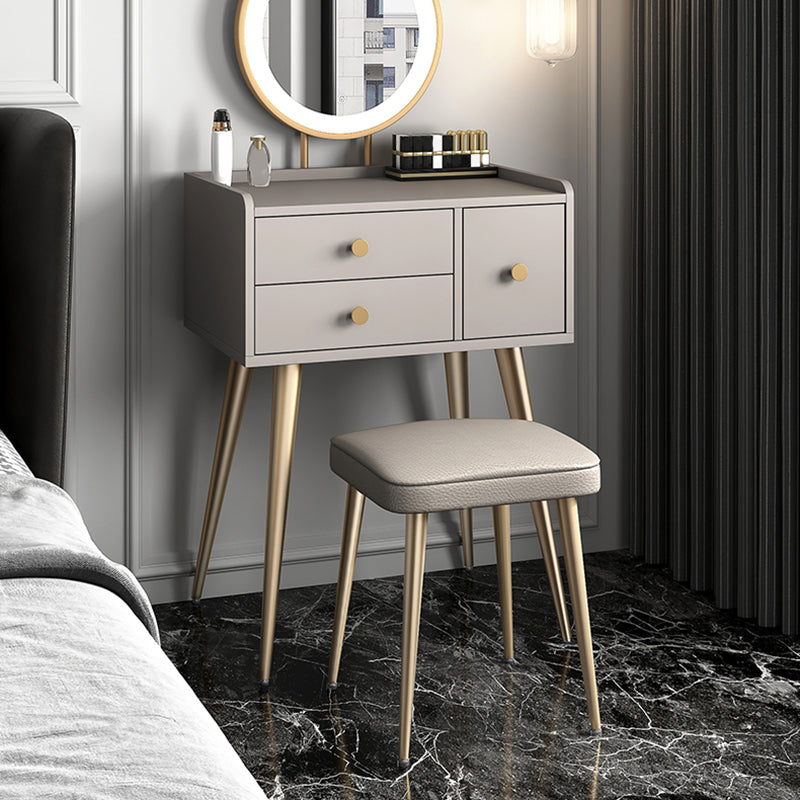 Tavolo da trucco di vanità contemporaneo 3 tavolo da toeletta da toeletta per cassetti