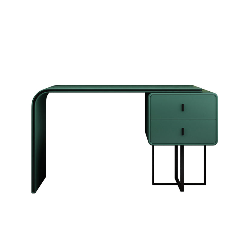 Glam Holz Waschtisch Schminktisch Set 2-Draste Make-up Eitelkeitstischtisch Tisch