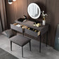 Tavolo da trucco per vanità in legno massiccio contemporaneo set 2-drawer vanity tavolo