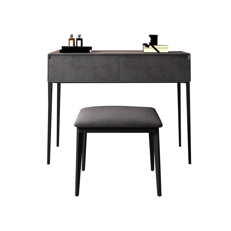 Tavolo da trucco per vanità in legno massiccio contemporaneo set 2-drawer vanity tavolo