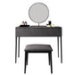 Tavolo da trucco per vanità in legno massiccio contemporaneo set 2-drawer vanity tavolo