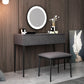 Tavolo da trucco per vanità in legno massiccio contemporaneo set 2-drawer vanity tavolo
