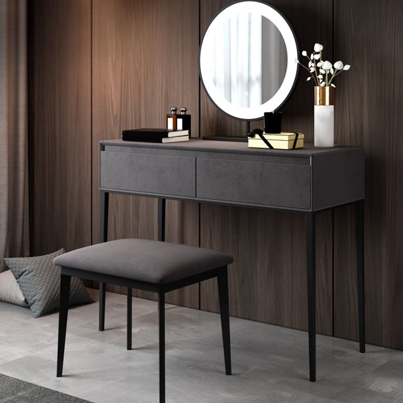 Tavolo da trucco per vanità in legno massiccio contemporaneo set 2-drawer vanity tavolo