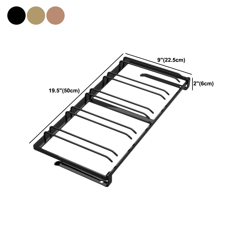 Moderne metalen glas- en stengel houder hangende wijnglasrek voor keuken