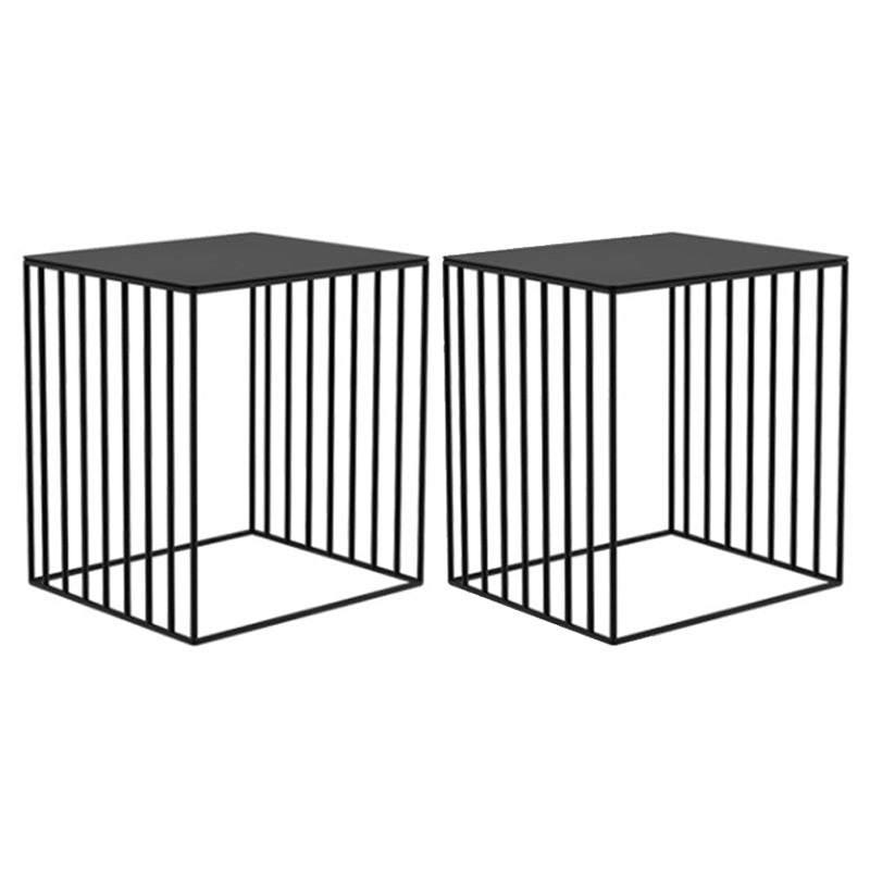 Gabinete de cama de metal Gabinete de almacenamiento abierto para dormitorio