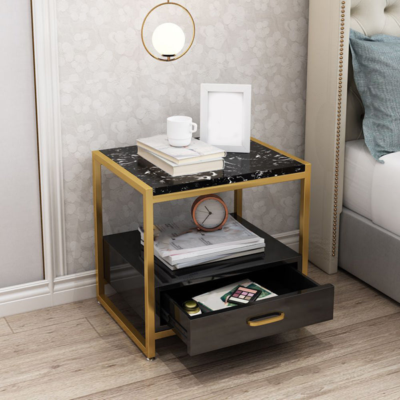 Metal Bedside Cabinet Drawers Included Bedside Cabinet for Bedroom Clearhalo 'Bedroom Furniture' 'furn' 'furn_night_stand' 'Furniture' 'night_stand' 'Nightstands' 5875632