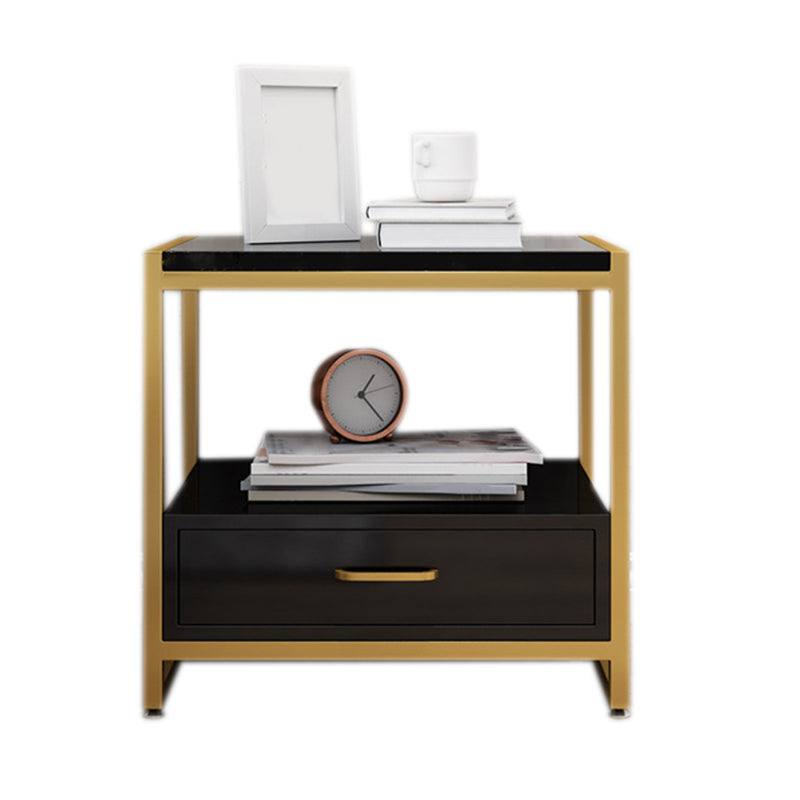 Metal Bedside Cabinet Drawers Included Bedside Cabinet for Bedroom Clearhalo 'Bedroom Furniture' 'furn' 'furn_night_stand' 'Furniture' 'night_stand' 'Nightstands' 5875640
