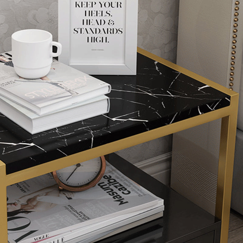 Metal Bedside Cabinet Drawers Included Bedside Cabinet for Bedroom Clearhalo 'Bedroom Furniture' 'furn' 'furn_night_stand' 'Furniture' 'night_stand' 'Nightstands' 5875644