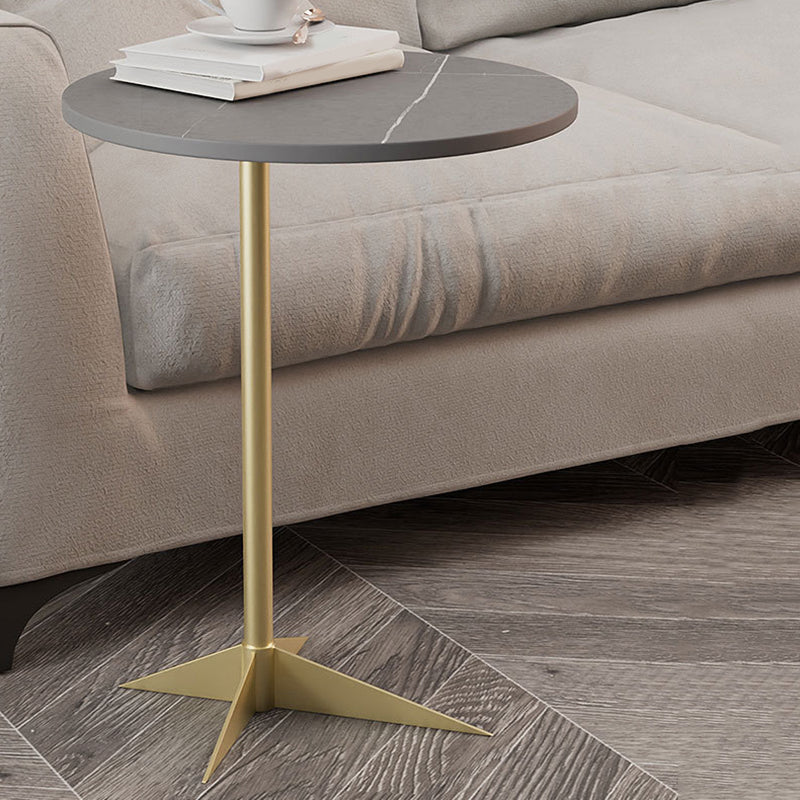 1 Shelf Accent Table Nightstand 19.68" Tall Glam Bedside Cabinet Clearhalo 'Bedroom Furniture' 'furn' 'furn_night_stand' 'Furniture' 'night_stand' 'Nightstands' 5875727