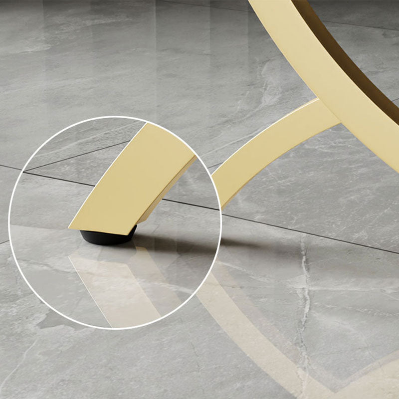 Mesa de acento de piedra glamorosa Nightsnant 23.6 "Gabinete de noche de altura con 2 estantes