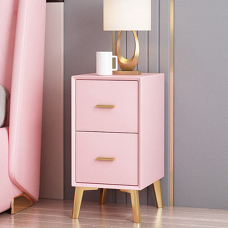 19.69 "Mesa de 2 cortaveras de altura acento de acento de madera sólida.