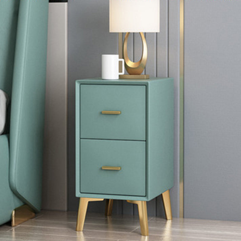 19.69 "Mesa de 2 cortaveras de altura acento de acento de madera sólida.