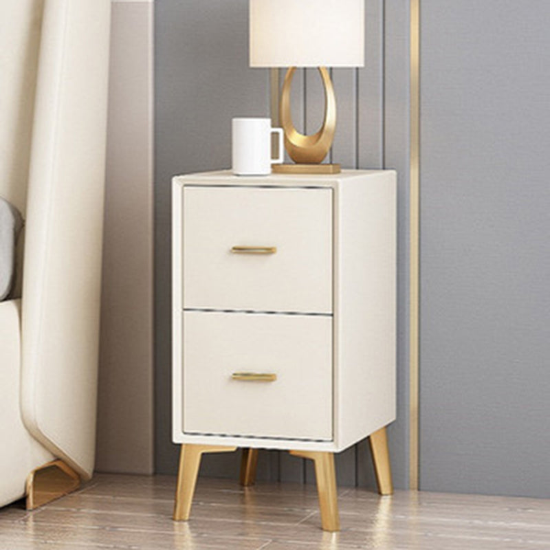 19.69 "Mesa de 2 cortaveras de altura acento de acento de madera sólida.