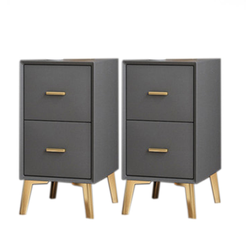 19.69 "Mesa de 2 cortaveras de altura acento de acento de madera sólida.