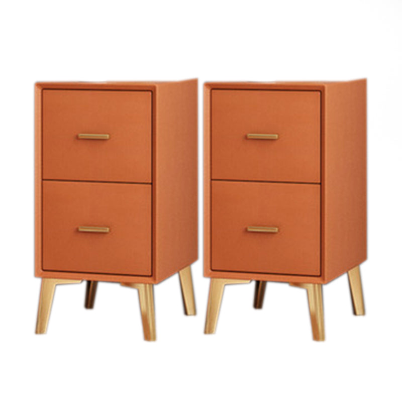 19.69 "Mesa de 2 cortaveras de altura acento de acento de madera sólida.