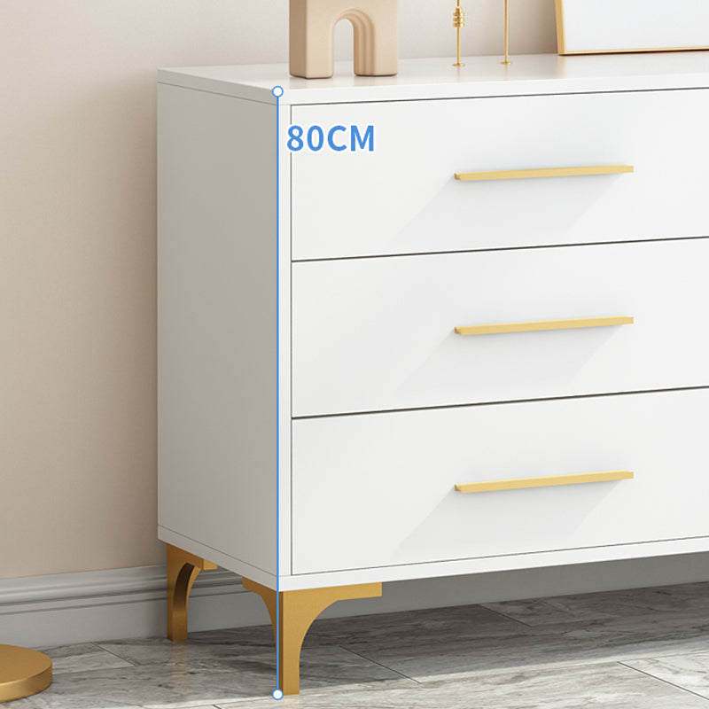 Eigentijdse glamouropslagkist houten opbergkast dressoir