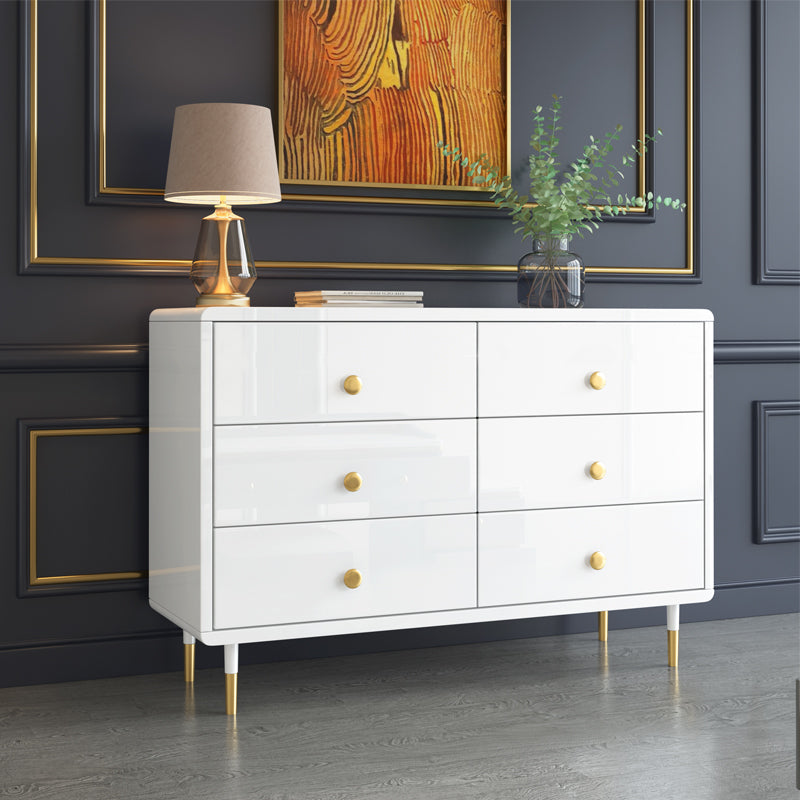 Moderne dressoir kunstmatige hout opbergkist, 31,5-inch hoogte