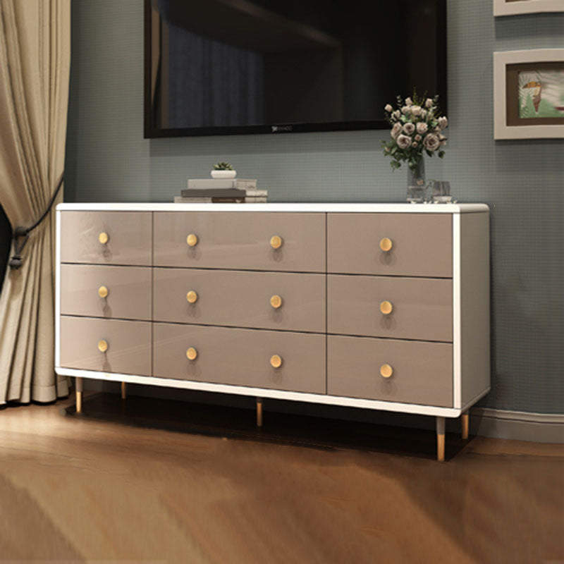 Moderne dressoir kunstmatige hout opbergkist, 31,5-inch hoogte