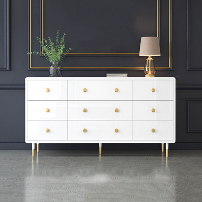 Moderne dressoir kunstmatige hout opbergkist, 31,5-inch hoogte