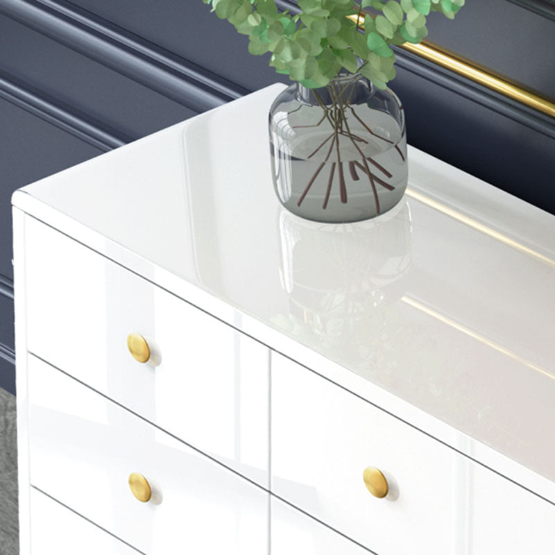 Moderne dressoir kunstmatige hout opbergkist, 31,5-inch hoogte