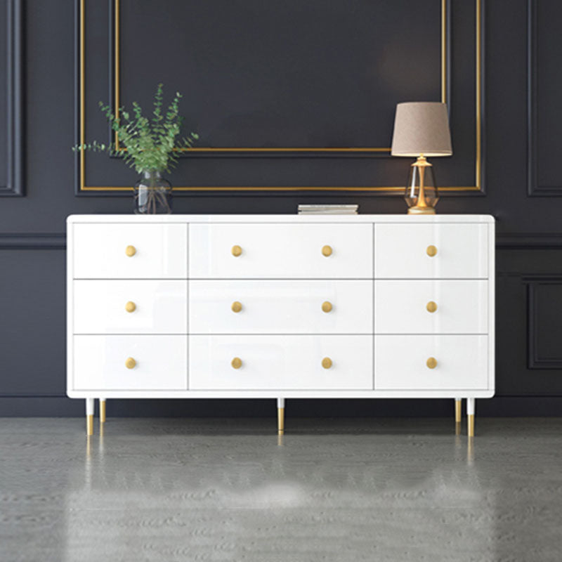 Moderne dressoir kunstmatige hout opbergkist, 31,5-inch hoogte